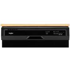 Thank you for your a: Whirlpool Portable Dishwasher 24 In Black 64 Db Heated Dry Option Wdp370pahb Rona