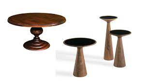 Coffee table is always a flight of fancy. A Fabulous List Of 21 Round And Wooden Pedestal Coffee Table Bases Home Design Lover