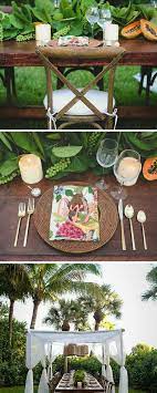 Tahitian Style Summer Weddings Sanibel Island Tropical Beach Wedding Sanibel Island Florida Beach Wedding