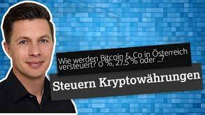 Daher ermöglicht es einem händler, bis zu 100% des von seiner seite aus erzielten gewinns zu halten und diese gelder problemlos abzuheben. Kryptowahrungen Steuern Wie Werden Bitcoin Co In Osterreich Versteuert 0 27 5 Oder Youtube