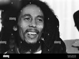 Bob marley portrait Black and White Stock Photos & Images