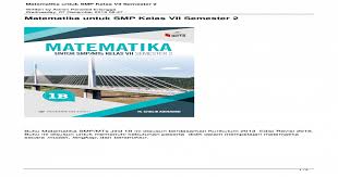 Buku siswa matematika kelas vii smp/mts kurikulum 2013 ini ditulis dengan berdasarkan pada materi dan kompetensi yang disesuaikan dengan standar internasonal tersebut. Download Buku Mandiri Matematika Kelas 7 Penerbit Erlangga Cara Golden