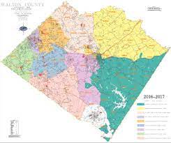 Walton County Ga Map School Boundaries