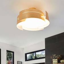 Moderne Deckenleuchte Von Lampenwelt Com Gold In 2020 Beleuchtung Decke Led Deckenleuchte Und Led