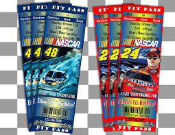 Pit/paddock passes for our nascar doubleheader event are not currently available for purchase. Pin By Beth B Renfrow On Race Theme Party Nascar Party Ticket Invitation Birthday Race Car Party