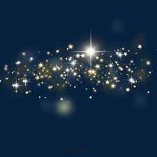 Golden Light Effect Glitter Stars Border Png And Psd Fundo De Estrelas Efeito De Brilho Luzes Brilhantes