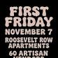 First Friday A.R.T.S. Market - Roosevelt Row Apartment Homes, 330 E Roosevelt St Event Image