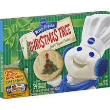 · this easy take on italian christmas cookies will be an instant holiday classic thanks to pillsbury sugar cookie dough, a speedy glaze and festive candy sprinkles. Pillsbury Ready To Bake Cookies Sugar Pre Cut Christmas Tree Shape Cookies Martin S Super Markets