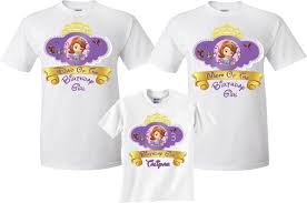 Matching Birthday T Shirt Design For Family Sofia Family Birthday Funny Cute Matching T Shirts All Family Members Cute Nice Sofia The Family Birthdays Sofia The First Birthday Party First Birthday Themes
