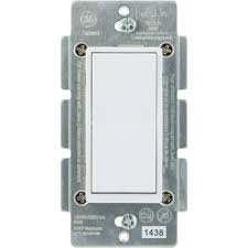 Ge Home Automation 120 Vac 3 Way Auxiliary Add On Switch Almond White Paddles 12723 Home Automation Home Automation System Smart Dimmer Switch