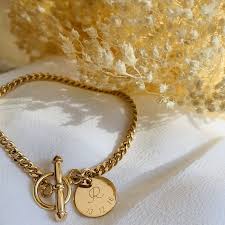 Bracelet Chaine Gourmette Bracelet Medaillon Bracelet Jonc Personnalise Bracelet