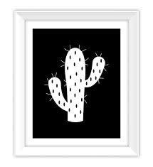 Black And White Cactus Printable Black And White Cactus Print Cactus Plant Garden Art Print Cactus Printable Instant Download Home Decor Printa Cactus Art Cactus Printable Cactus Drawing