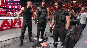 Wwe Raw Results Recap Grades The Shield Send Shock Waves With Epic Return In Main Event Wwe Roman Reigns Shock Wave