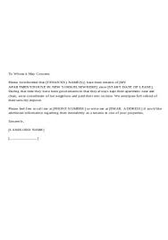 50 Sample Landlord Reference Letters Forms In Pdf Ms Word