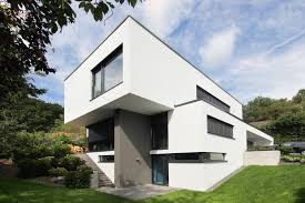 Architektenhaus Flachdach Bauen Moderne Villa Architektur Haus Architektur Bauhaus Architektur