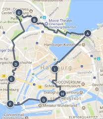 Best Of Hamburg Germany Walking Tour Map And Sightseeing Guide Hamburg Tourist Map Germany Map Tourist Map