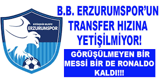 Süper lig'de hafta sonu büyükşehir belediye erzurumspor ile karşılaşacak trabzonspor, ekim ayından bu yana dış sahada. B B Erzurumspor Un Tranfserde Hizina Yetisilmiyor