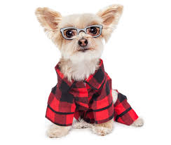 Buffalo Check Dog Pajamas - Happy Breath