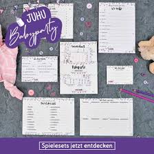 Babyparty Spiele Ideen Karten Set Maedchen Junge Fertig Kaufen Ratespiel Ratekarten Stadt Land Fluss Feenstaub Slider 47 Feenstaub At Shop