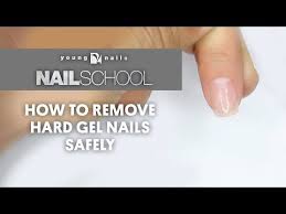 Yn Nail School How To Remove Hard Gel Nails Safely Youtube Hard Gel Nails Hard Gel Gel Nails Diy