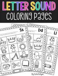 Letter Sound Coloring Pages Letter Sounds Phonics Kindergarten Lettering