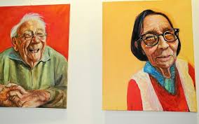 Médiathèque de Dinard. Des « portraits livrés » en peinture