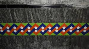 A beautiful basket weave style marble mosaic using the traditional high contrast of white and black. Granite Marble Border Design Youtube