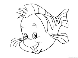 Find more flounder coloring page pictures from our search. Flounder Coloring Pages Flounder 6 Printable 2021 2667 Coloring4free Coloring4free Com