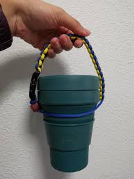 Would you like some paracord ideas or tips on how to make a survival bracelet? Paracord Handle Strap Braided Cup Holder Everything Else On Carousell