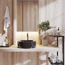 In vessel sink vanity, the sink sits on top of the countertop of the bathroom vanity and is not built into the vanity as in normal bathroom vanity designs. Vessel Sinks A Complete Guide Roomhints