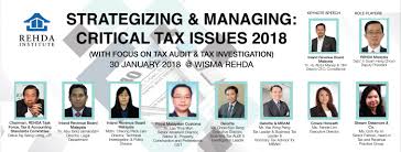 Learn how to create your own. Strategizing Managing Critical Tax Issues 2018 Rehda