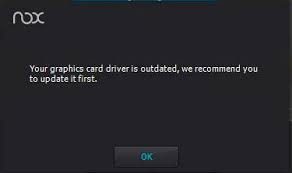 In my case below, you will see an intel as well as. Solved Your Graphics Card Driver Is Outdated Error In Nox App Player Techno Geek Zone