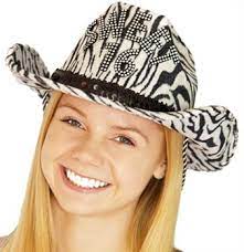 Western Sweet 16 Zebra Hat Sweet 16 Party Supplies Sweet 16 Party Store Sweet 16 Party Supplies Sweet 16 Parties Girl With Hat