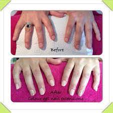 Acrylic Nail Extensions With Gel Polish Nail Extensions Nails Acrylic Nails