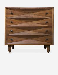 You can find the dressers here on amazon for cheaper. Sen 4 Drawer Dresser Dark Walnut Aston West