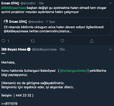 Ibb Beyaz Masa Ile Sultangazi Belediyesi Arasinda Kriz Hic Etik Degil