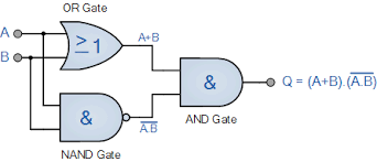It is the 2 input ttl xor logic gate circuit: Exclusive Or Gate Tutorial With Ex Or Gate Truth Table