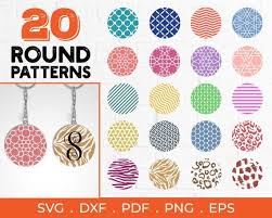 20 Keychain Pattern Svg Cheetah Print Svg Circle Patterns Etsy In 2021 Keychain Patterns Circle Patterns Keychain Svg