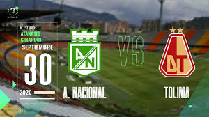 El partido de la copa colombia 2021 será transmitido por su parte. En Vivo Nacional Vs Tolima Ligabetplay 2020 Youtube