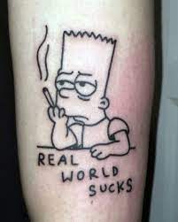 5 out of 5 stars. Best Cartoon Tattoo Design Tatuagem Dos Simpsons Tatuagem Tatuagens Aleatorias