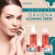 Paket Daviena Skincare Glowing Series Devina Perawatan Kecantikan Kulit  Wajah Normal Dan Kering