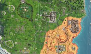 Fortnite Locations Of Where To Complete A Lap Of A Desert Snowy And Grasslands Race Track Here Are The Locations Of Where To Complete Race Track Racing Snowy