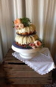 Nothing Bundt Cakes Tualatin Location Tiered Cake With Drizzle Frosting And Real Floral Arranged By Bell Bundt Cake Nothing Bundt Cakes Wedding Cake Flavors