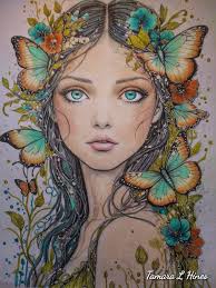 So I've been playing with pan pastels and native plants…