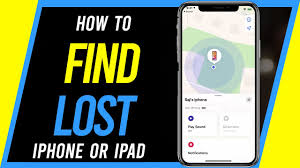 How To Find Lost Iphone Or Ipad Find My App Youtube