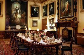 The State Dining Room From Go Inside The Home Of Downton Abbey Highclere Castle Highclere Castle Downton Abbey Decor Downton Abbey Castle
