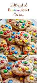 Rainbow M M Cookies Sally S Baking Addiction How to make decadent skillet caramel brownies. rainbow m m cookies sally s baking