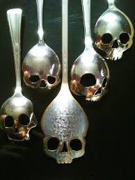 Absinthe Spoons Www Liquorlist Com The Marketplace For Adults With Taste Liquorlistcom Liquorlist Personally Not Sure Silverware Art Skull Spoon Art
