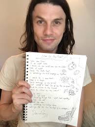 I'm giving away signed handwritten lyrics to 'Chew On My Heart' to anyone  that buys the track