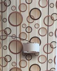 Permukaan Bertekstur Timbul Bahan Vinyl Pada Permukaan Wallpaper Tahan Lebih Dari 5 Tahun Mudah Dibersihkan Deng Wall Lights Lamp Decor